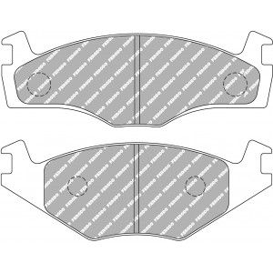 Тормозные колодки Ferodo DS 3000, передняя ось FCP392R