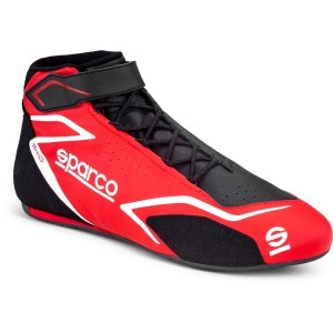 Ботинки для автоспорта Sparco SKID, красный/чёрный