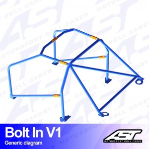 Каркас безопасности VOLVO 945 5-door Wagon BOLT IN V1