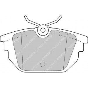 Гальмівні колодки Ferodo DS Performance, задня вісь FDS1113