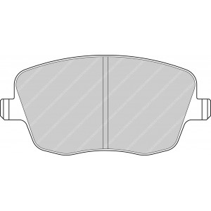 Гальмівні колодки Ferodo DS Performance, передня вісь FDS1419