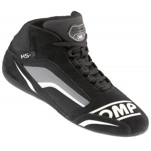 Ботинки для картинга OMP KS-3, чёрный/серый