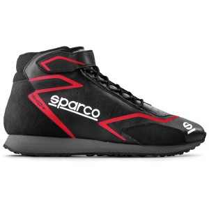 Ботинки для автоспорта Sparco Skid+, чёрный/красный