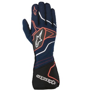 Перчатки Alpinestars Tech 1ZX v2, тёмно-синий/красный