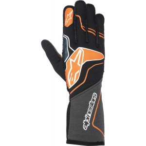 Перчатки Alpinestars Tech 1ZX v3, чёрный/оранжевый