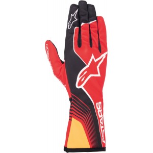 Перчатки для картинга Alpinestars Race v2 Future, красный/чёрный/оранжевый