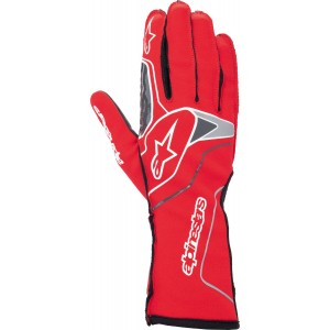 Перчатки для картинга Alpinestars Tech 1KX v3, красный/чёрный