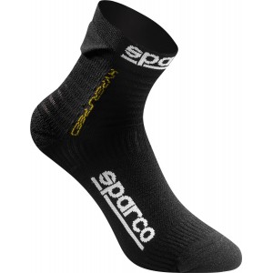 Шкарпетки Sparco Hyperspeed, чорний/жовтий