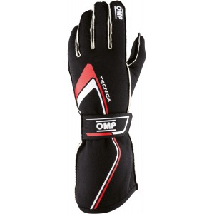 Перчатки OMP Tecnica, чёрный/красный