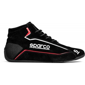 Ботинки для автоспорта Sparco SLALOM+, чёрный/красный