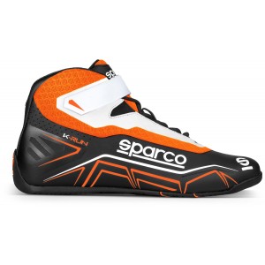 Ботинки для картинга Sparco K-RUN, чёрный/оранжевый