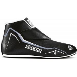 Ботинки для автоспорта Sparco Prime T, чёрный/белый