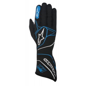 Перчатки Alpinestars Tech 1ZX, чёрный/синий