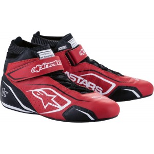 Черевики для автоспорту Alpinestars TECH 1T V3, білий/чорний/червоний