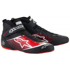 Ботинки для автоспорта Alpinestars TECH 1Z v3, чёрный/красный