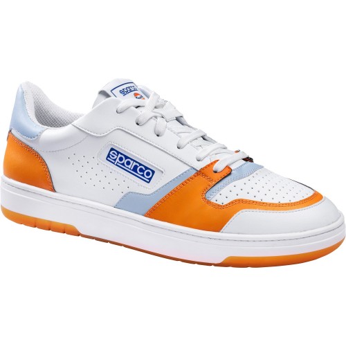 Кросівки Sparco S-Urban GULF, білий/блакитний/помаранчевий