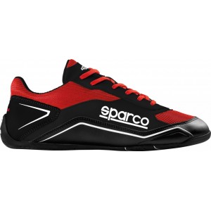 Кросівки Sparco S-Pole, чорний/червоний