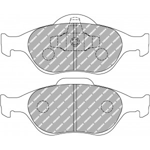 Тормозные колодки Ferodo DS 3000, передняя ось FCP1394R