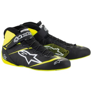 Черевики для автоспорту Alpinestars TECH 1Z v3, чорний/жовтий