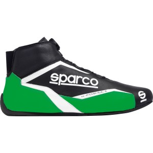 Черевики для картингу Sparco K-Formula, чорний/зелений