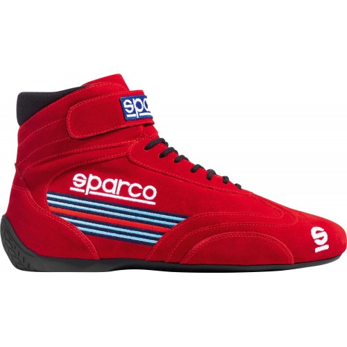 Черевики для автоспорту Sparco Martini Racing, червоний