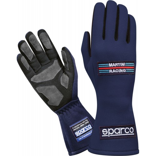 Перчатки Sparco Martini Racing, тёмно-синий