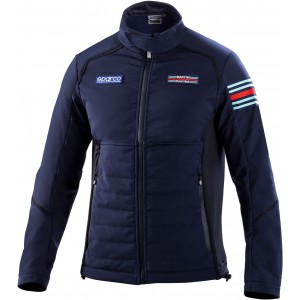 Куртка Sparco Softshell Martini Racing, темно-синій