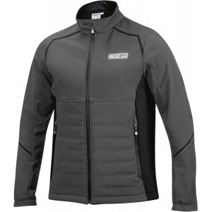 Куртка Sparco Soft Shell, серый/чёрный