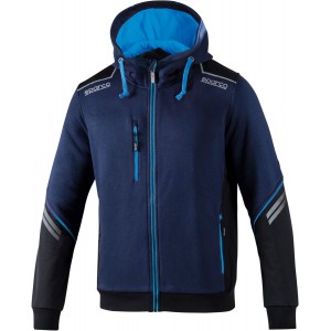 Куртка Sparco Tech Hooded Full-Zip, тёмно-синий/синий