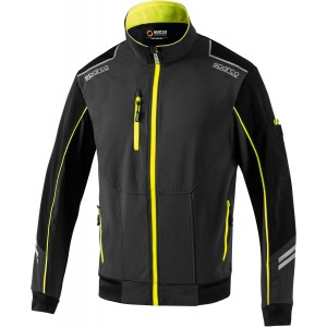 Куртка Sparco Tech Light-Shell, серый/жёлтый