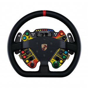 Игровой руль Fanatec Podium Steering Wheel Porsche 911 GT3 R (Leather)