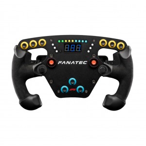 Игровой руль Fanatec ClubSport Steering Wheel F1® Esports V2 + QR2 Pro Wheel-side