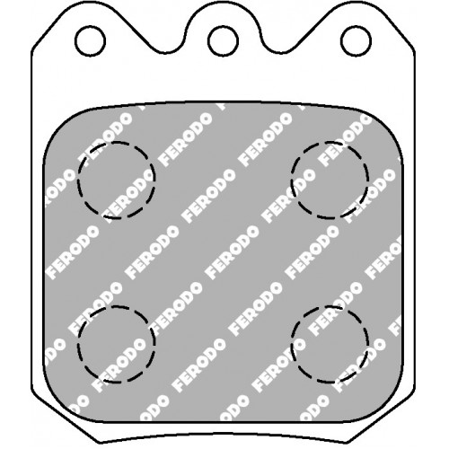 Тормозные колодки Ferodo DS 3.12 FRP3104G