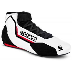 Ботинки для автоспорта Sparco X-LIGHT, белый/чёрный