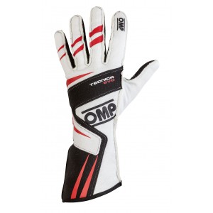 Перчатки OMP Tecnica Evo, белый/чёрный