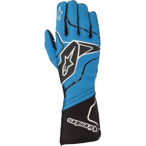 Перчатки для картинга Alpinestars Tech 1KX v2, синий/чёрный
