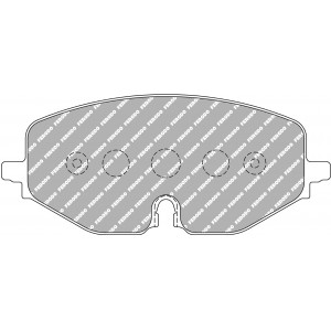 Тормозные колодки Ferodo DS 2500, передняя ось FCP5194H