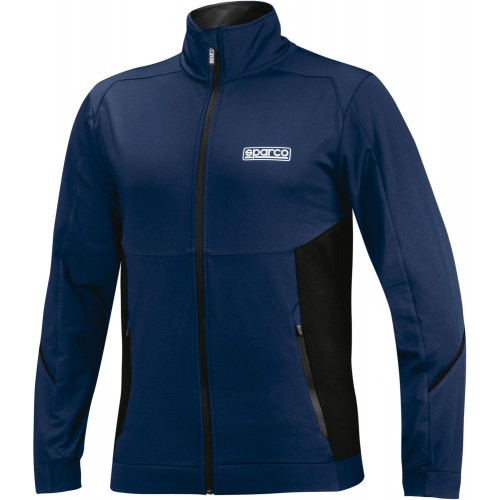 Толстовка Sparco Full Zip, тёмно-синий/чёрный