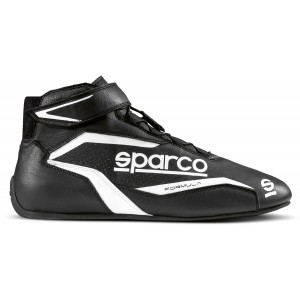 Черевики для автоспорту Sparco Formula, чорний/білий