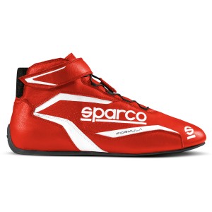 Ботинки для автоспорта Sparco Formula, красный/белый