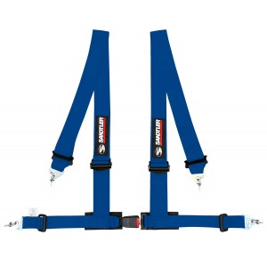 Ремни Sandtler SPONSOR 4496B, ECE, 4 точечные, 3 inch, синий
